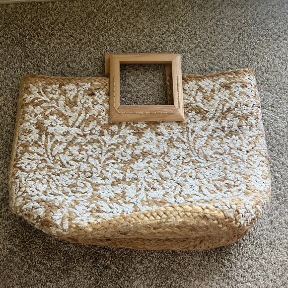 Antik Kraft Pallavi jute bohemian tote - Picture 2 of 13